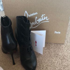 Christian Louboutin Booties-worn 1x